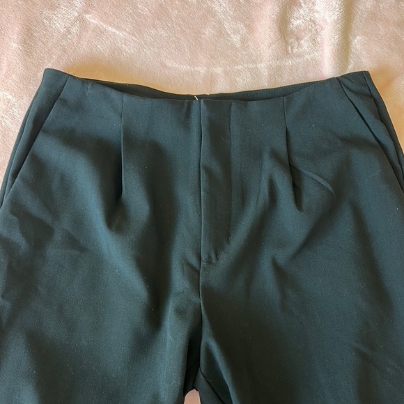 Women's High-Rise Tailored Trousers - A New Day™ Black 10: Tapered Leg, Ankle - Picture 4 of 7